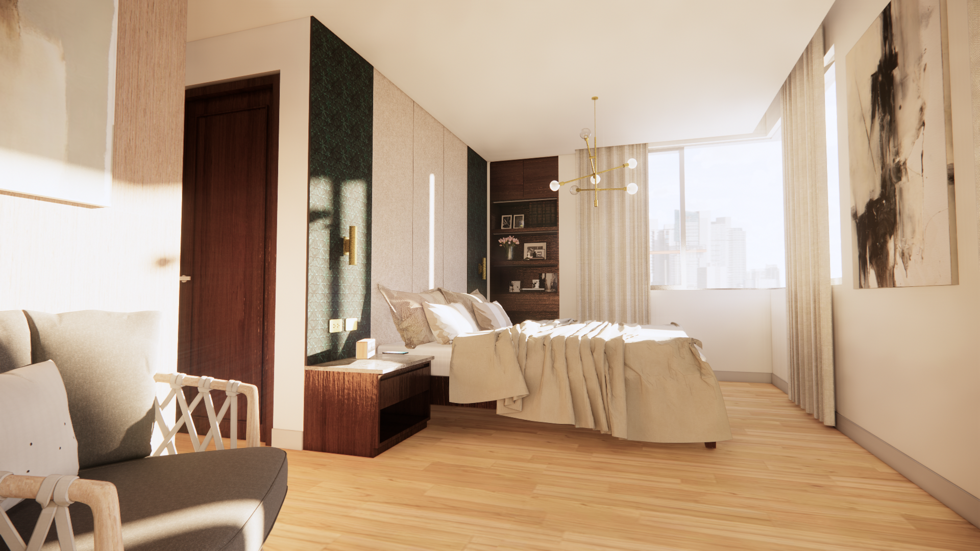 Master Bedroom Baron Tower